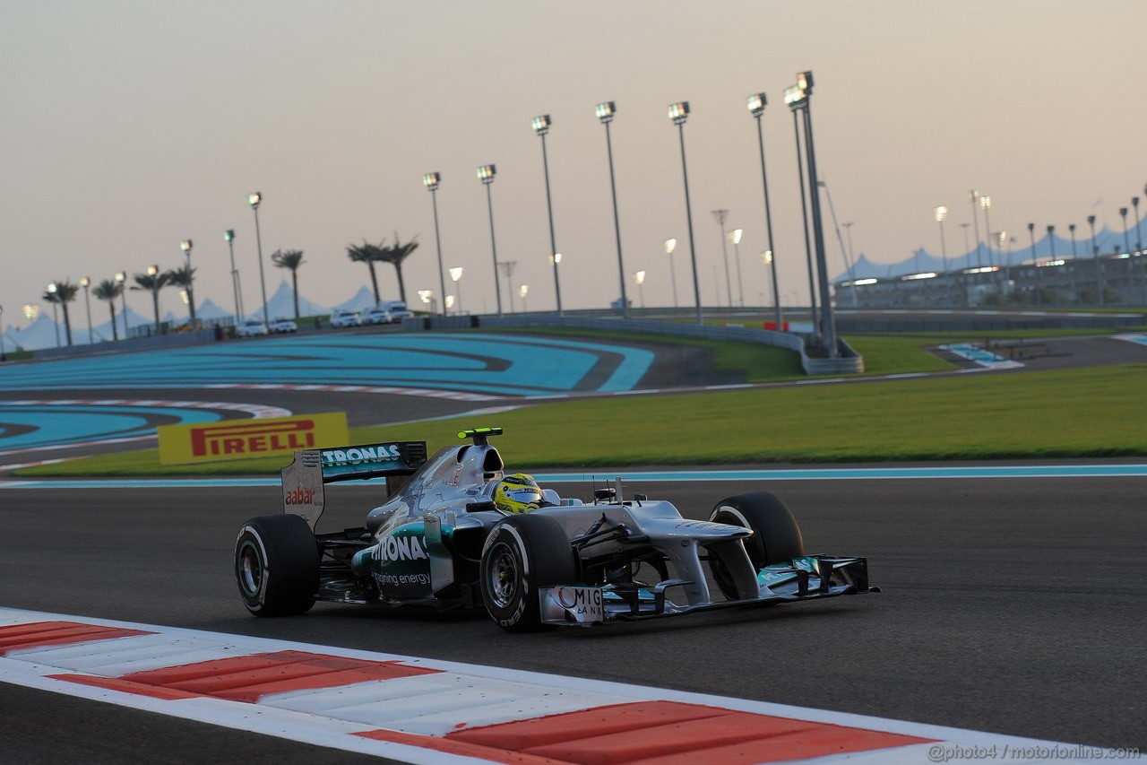 GP ABU DHABI, Qualifiche: Nico Rosberg (GER) Mercedes AMG F1 W03