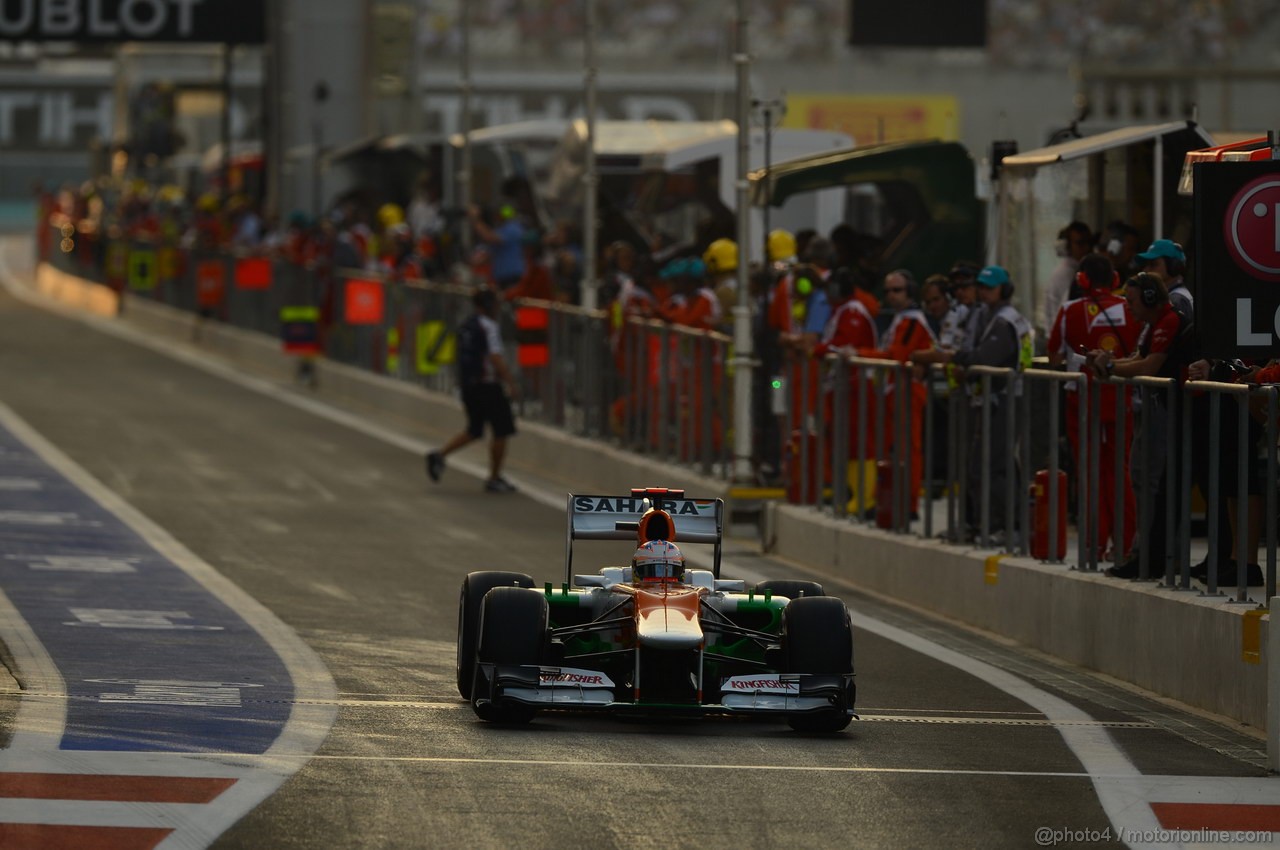 GP ABU DHABI, Qualifiche: Paul di Resta (GBR) Sahara Force India F1 Team VJM05