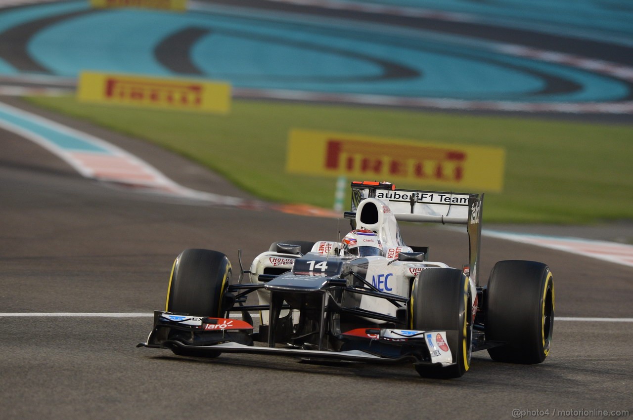 GP ABU DHABI, Qualifiche: Kamui Kobayashi (JAP) Sauber F1 Team C31
