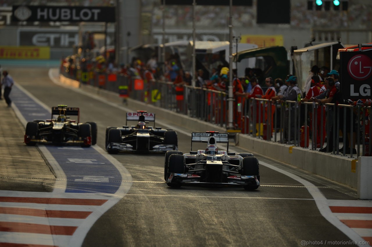 GP ABU DHABI, Qualifiche: Kamui Kobayashi (JAP) Sauber F1 Team C31