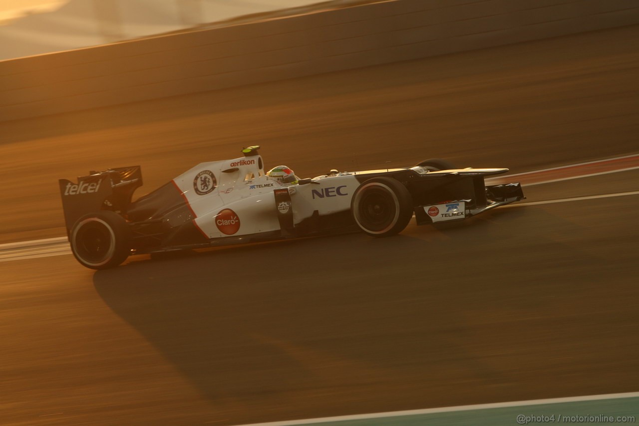 GP ABU DHABI, Qualifiche: Sergio Prez (MEX) Sauber F1 Team C31