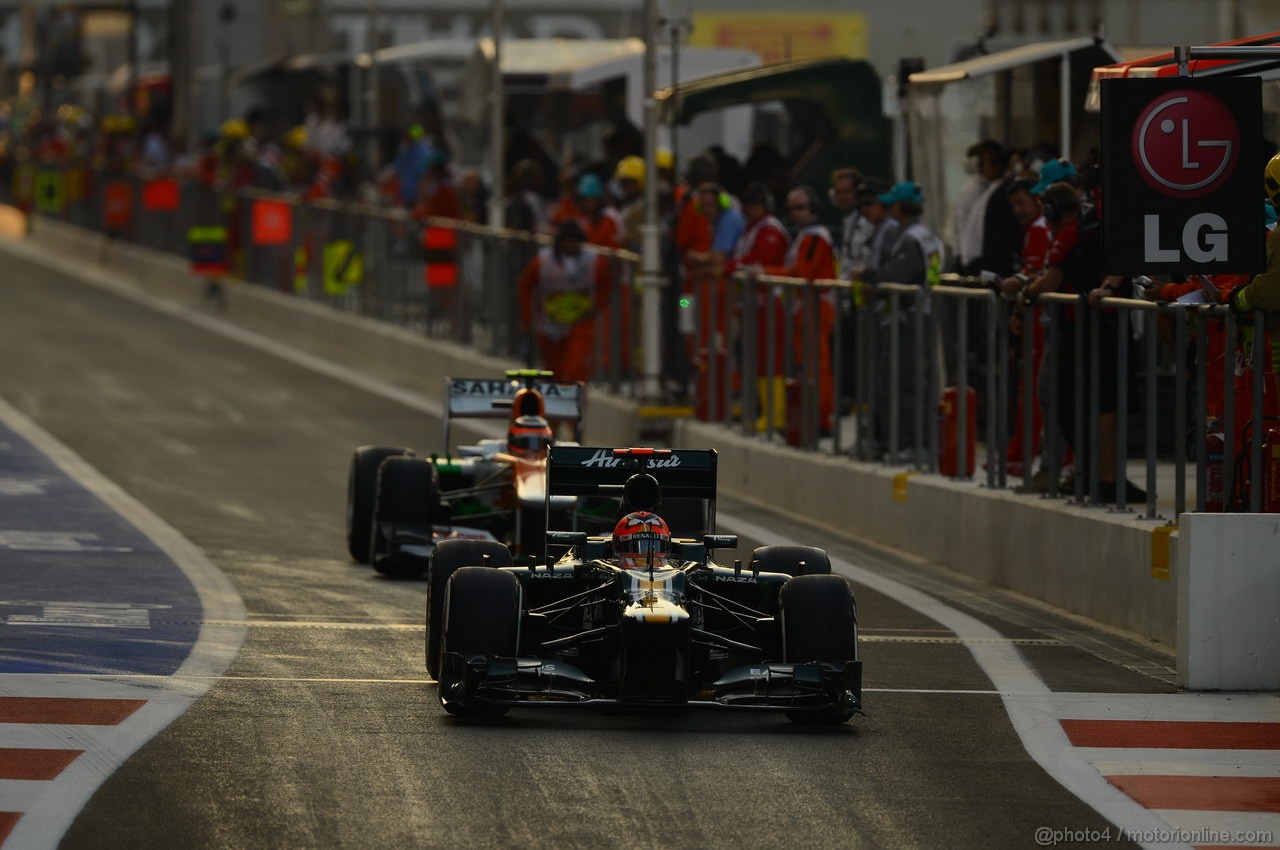 GP ABU DHABI, Qualifiche: Heikki Kovalainen (FIN) Caterham F1 Team CT01