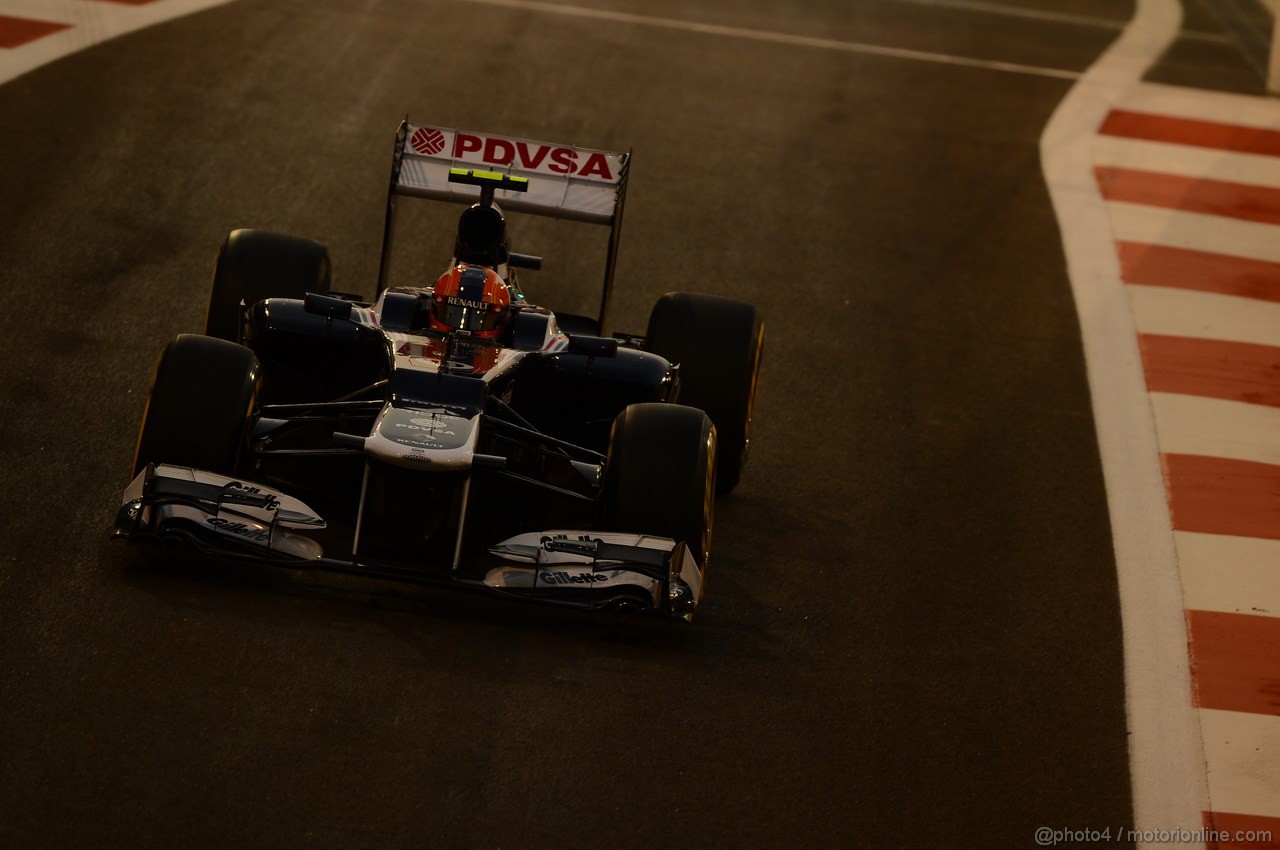 GP ABU DHABI, Qualifiche: Bruno Senna (BRA) Williams F1 Team FW34