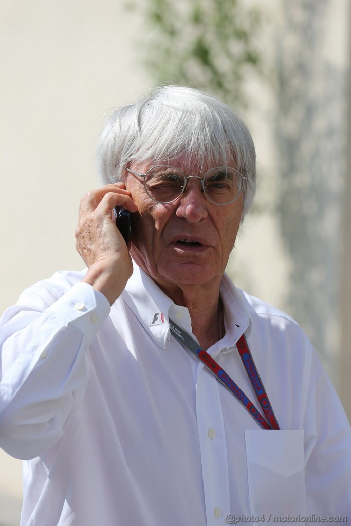 GP ABU DHABI, Bernie Ecclestone (GBR) CEO Formula One Group (FOM)