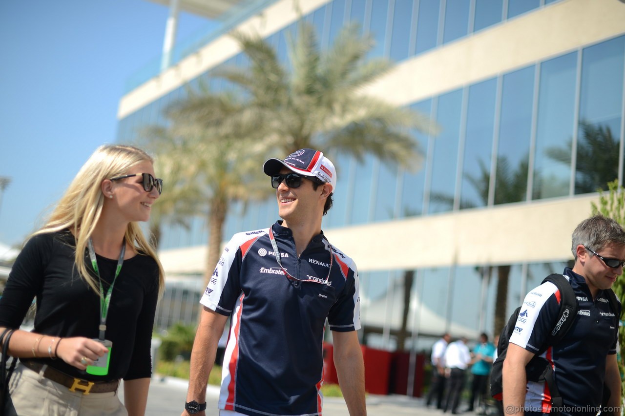 GP ABU DHABI, Bruno Senna (BRA) Williams F1 Team FW34