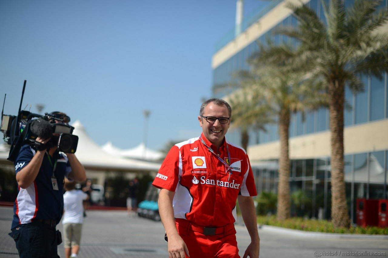 GP ABU DHABI, Stefano Domenicali (ITA), Ferrari Team Principal