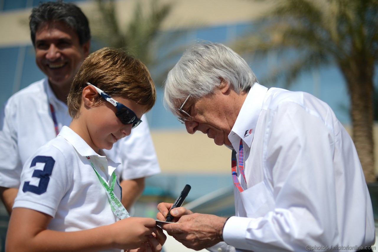 GP ABU DHABI, Bernie Ecclestone (GBR) CEO Formula One Group (FOM)