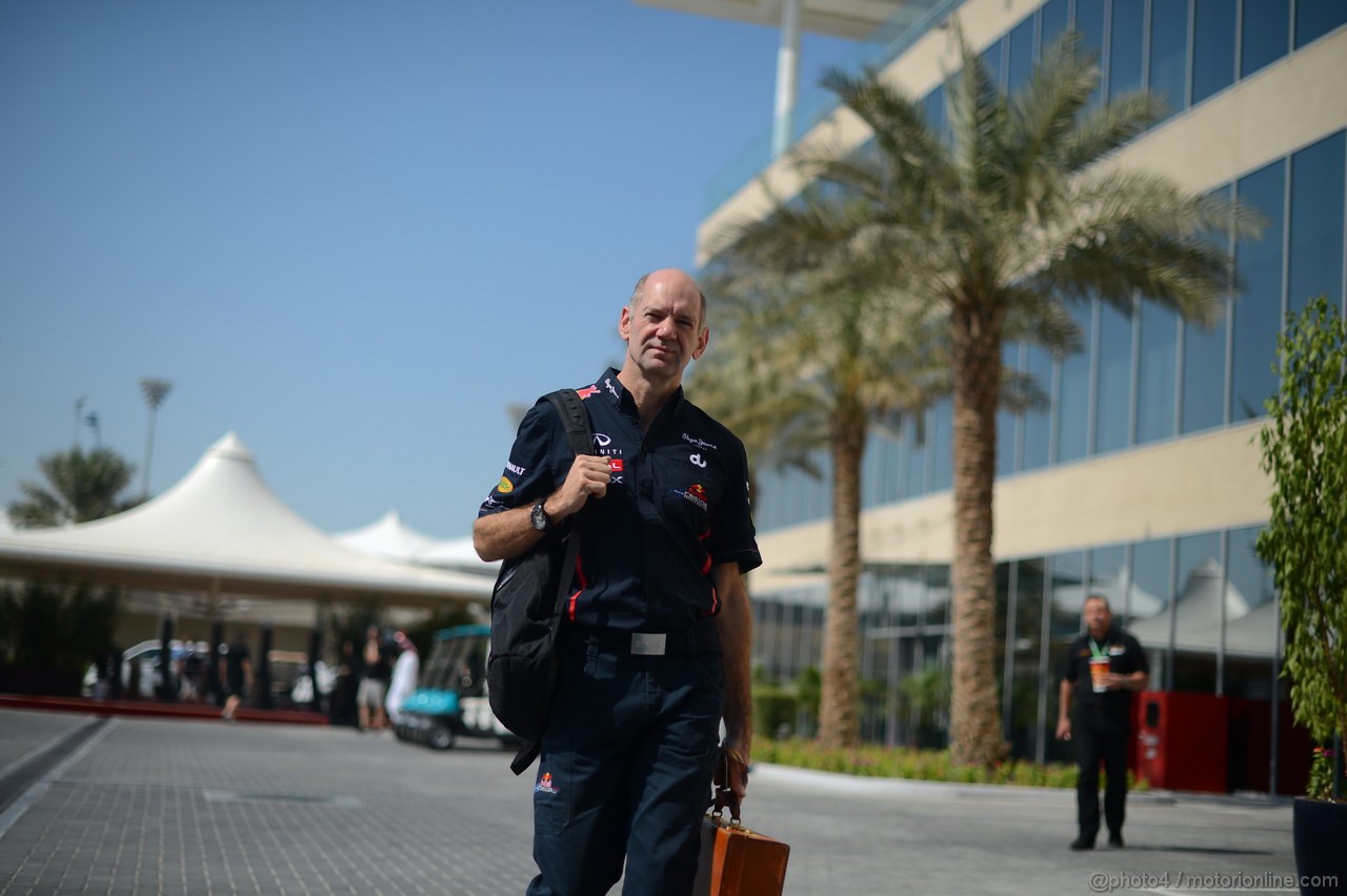 GP ABU DHABI, Adrian Newey (GBR), Red Bull Racing , Technical Operations Director