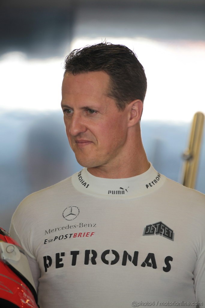 GP ABU DHABI, Prove Libere 1: Michael Schumacher (GER) Mercedes AMG F1 W03