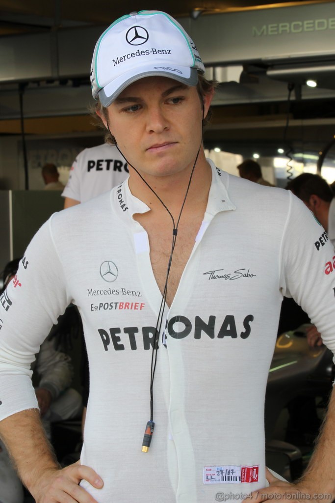 GP ABU DHABI, Prove Libere 1: Nico Rosberg (GER) Mercedes AMG F1 W03