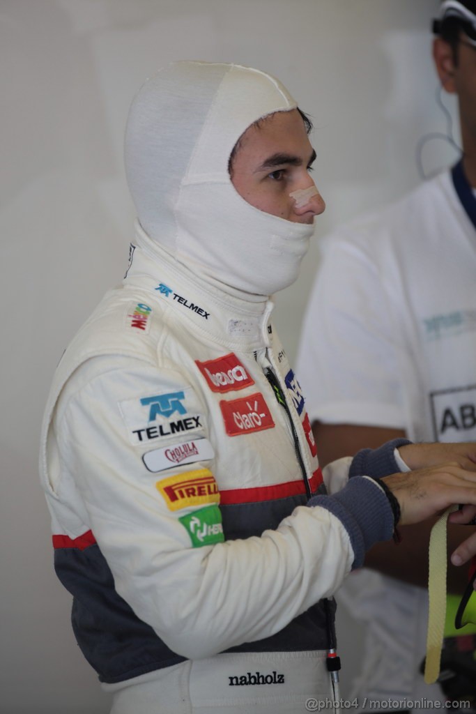 GP ABU DHABI, Prove Libere 1: Sergio Prez (MEX) Sauber F1 Team C31