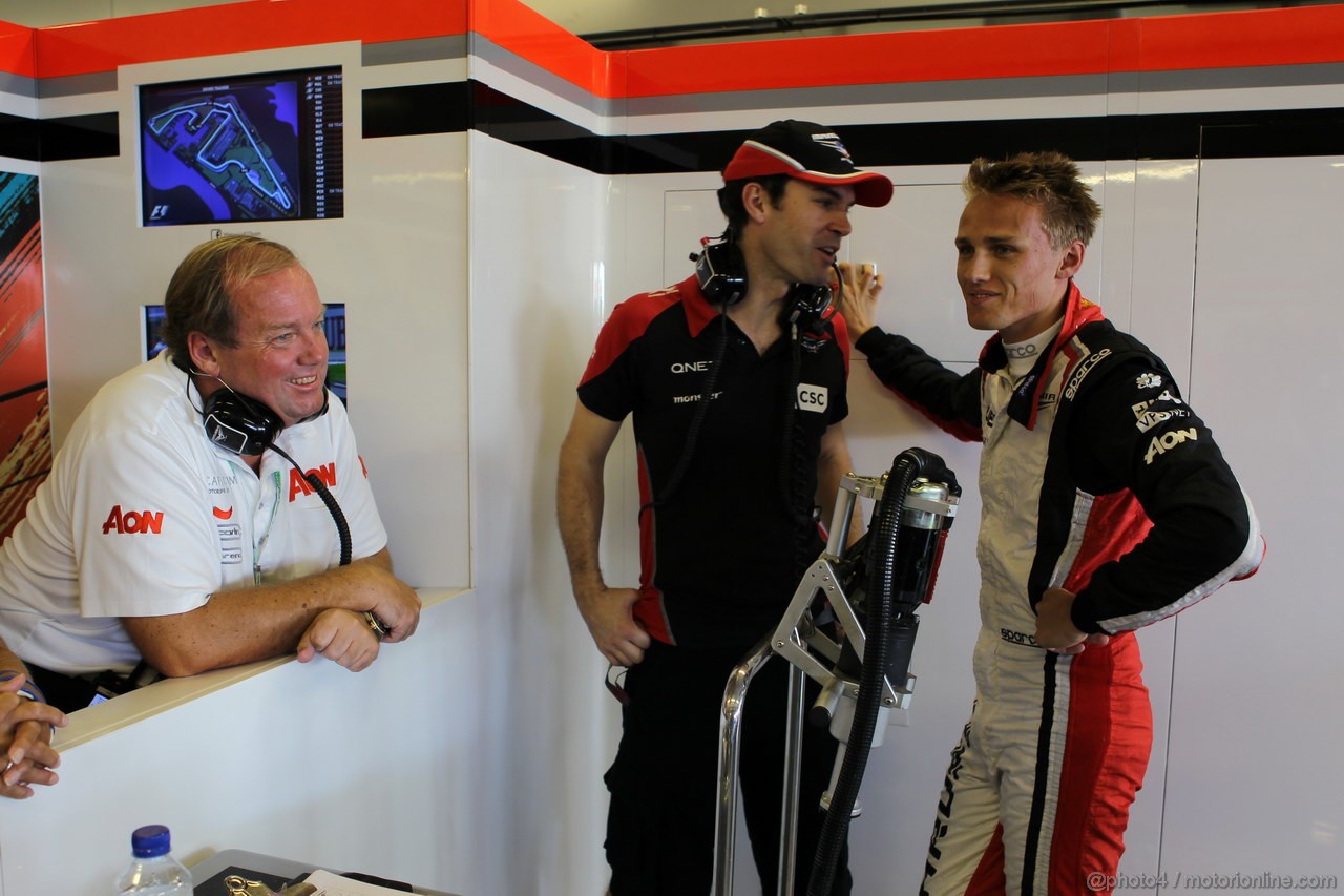 GP ABU DHABI, Prove Libere 1: Max Chilton (GBR), Test driver, Marussia F1 Team MR01