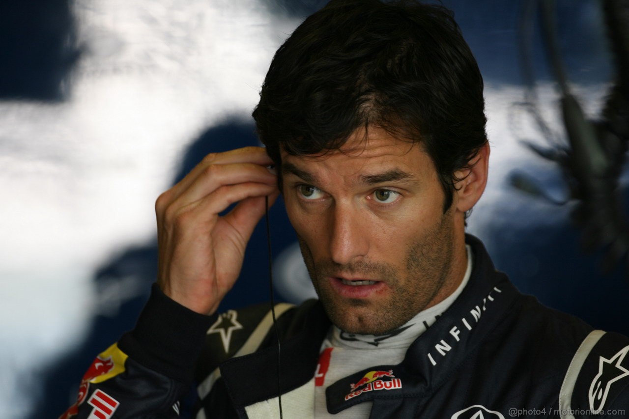 GP ABU DHABI, Prove Libere 1: Mark Webber (AUS) Red Bull Racing RB8