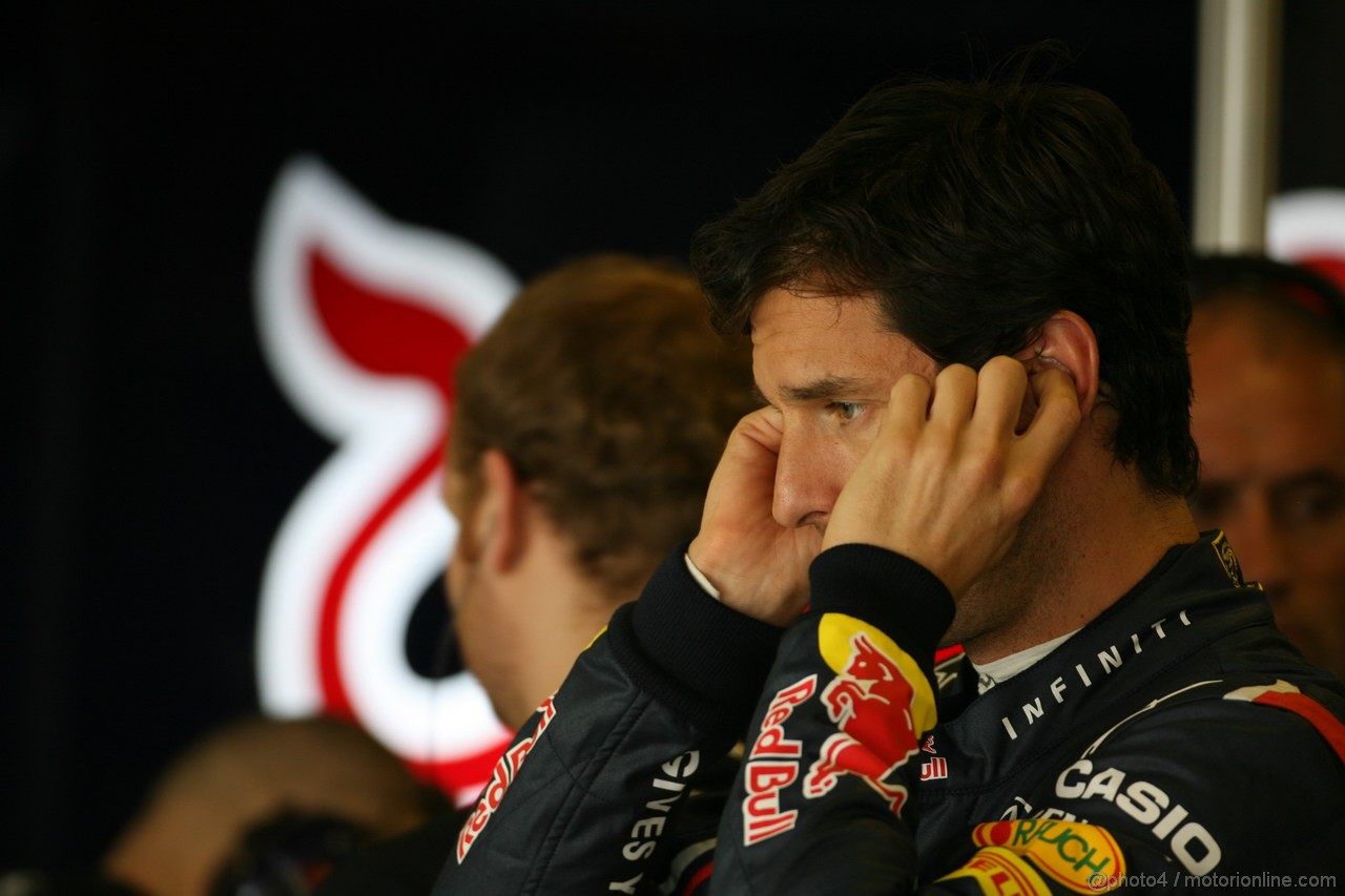 GP ABU DHABI, Prove Libere 1: Mark Webber (AUS) Red Bull Racing RB8