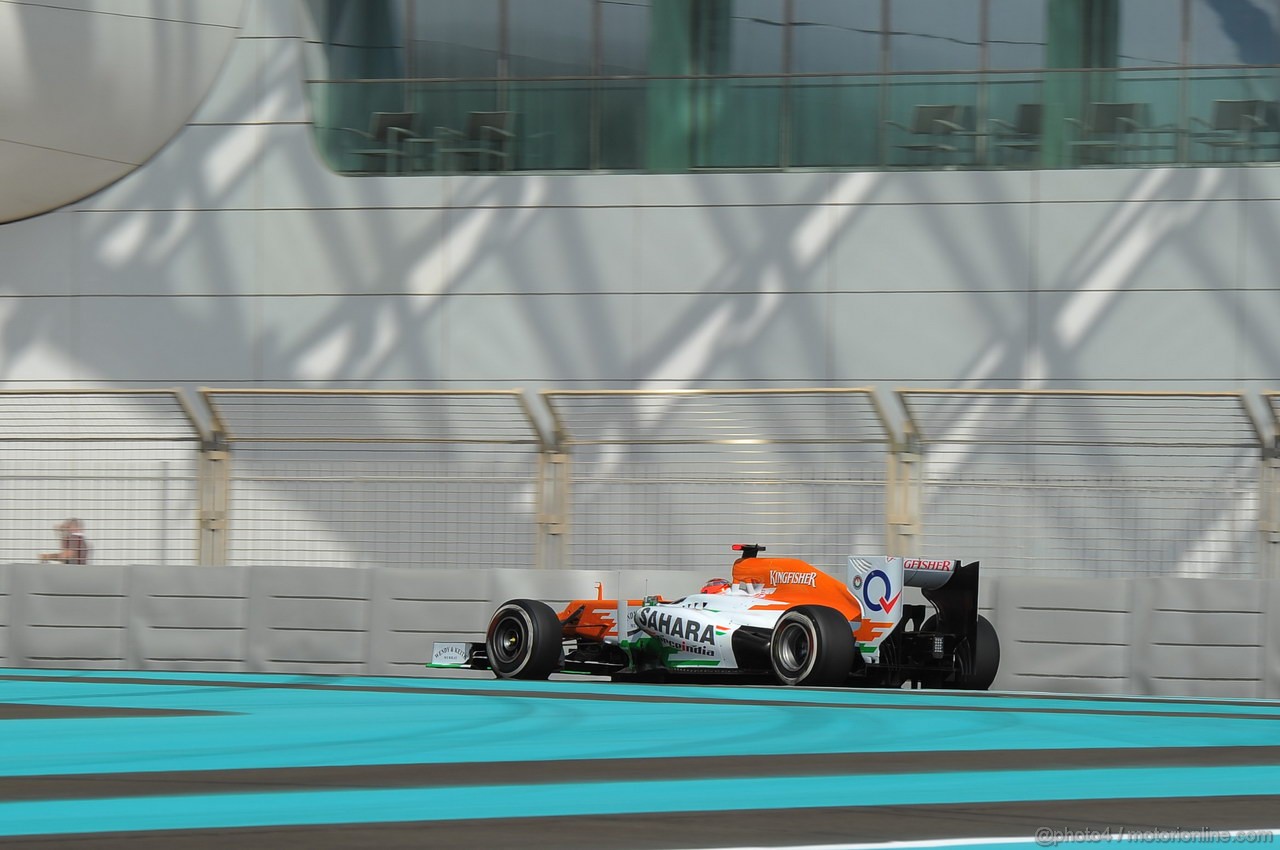 GP ABU DHABI, Prove Libere 1: Jules Bianchi (FRA), Test Driver, Sahara Force India Formula One Team VJM05