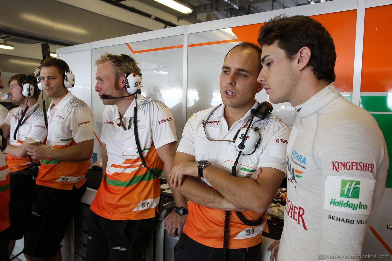 GP ABU DHABI, Prove Libere 1: Jules Bianchi (FRA), Test Driver, Sahara Force India Formula One Team VJM05