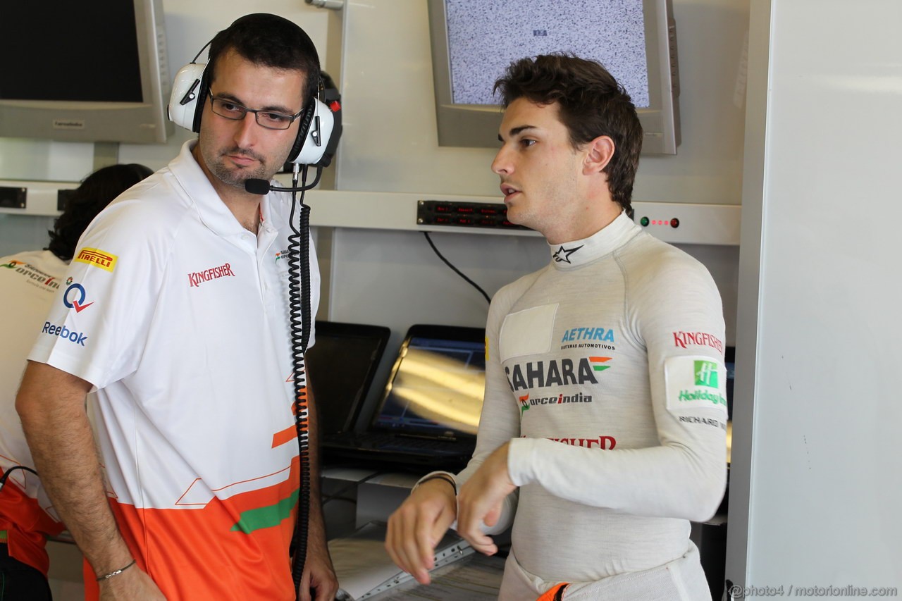 GP ABU DHABI, Prove Libere 1: Jules Bianchi (FRA), Test Driver, Sahara Force India Formula One Team VJM05