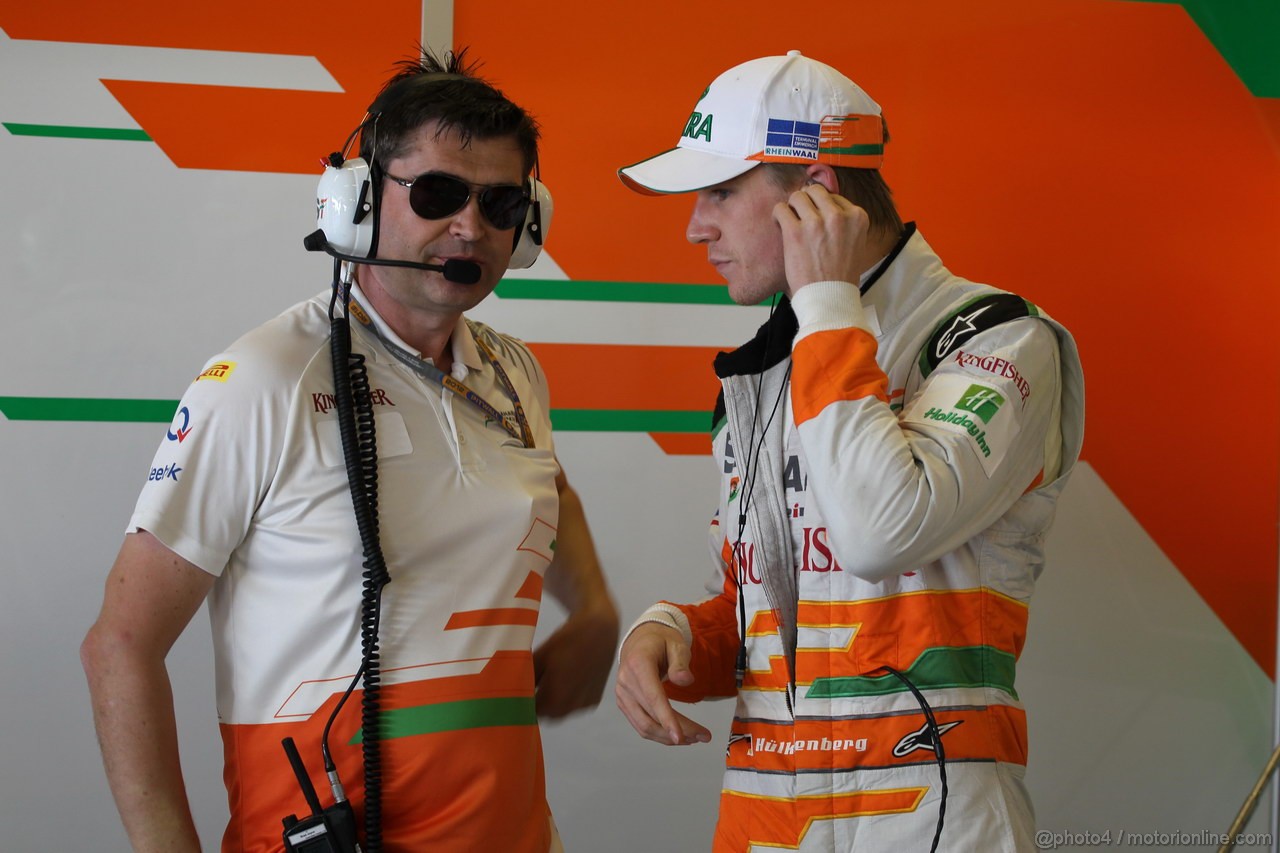 GP ABU DHABI, Prove Libere 1: Nico Hulkenberg (GER) Sahara Force India F1 Team VJM05