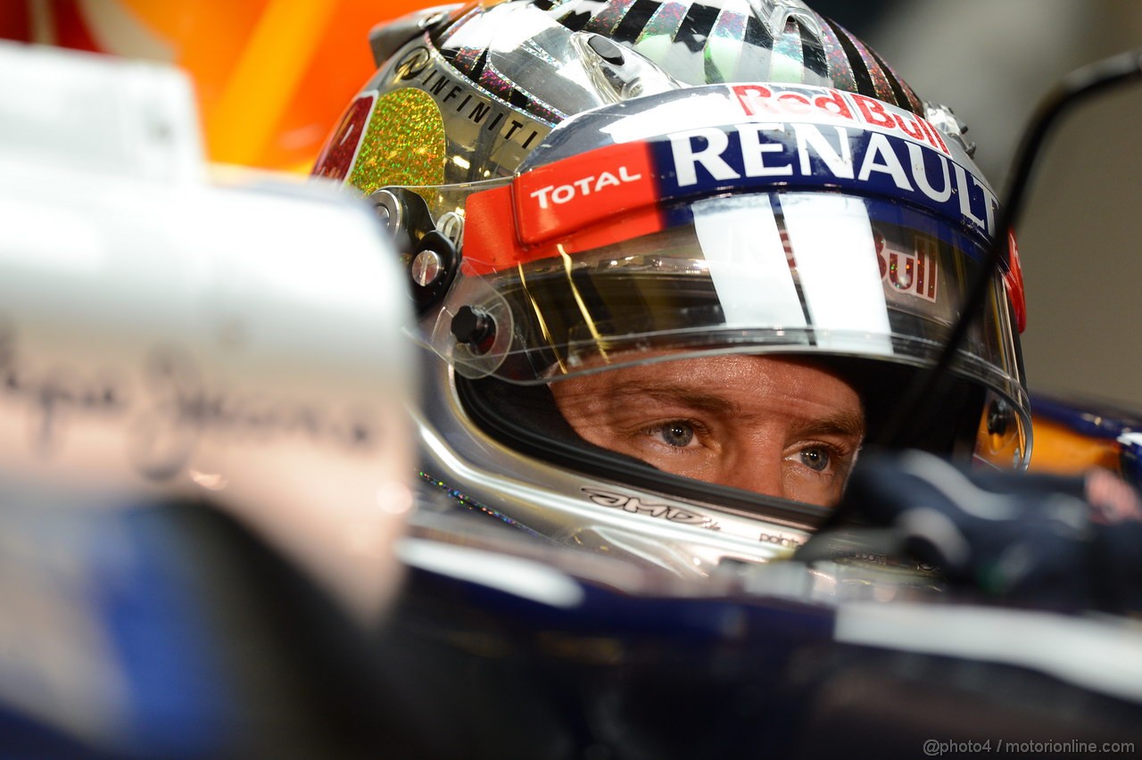 GP ABU DHABI, Prove Libere 2: Sebastian Vettel (GER) Red Bull Racing RB8