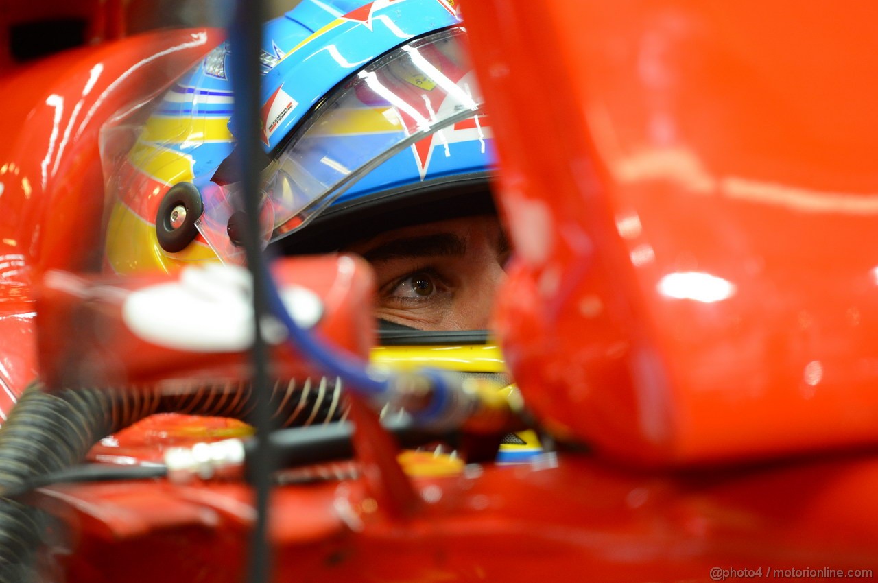 GP ABU DHABI, Prove Libere 2: Fernando Alonso (ESP) Ferrari F2012
