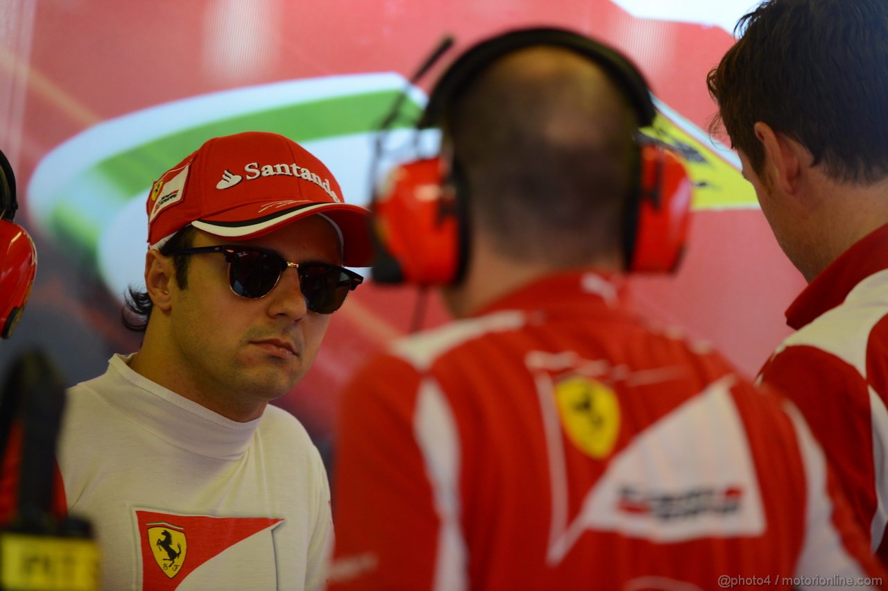 GP ABU DHABI, Prove Libere 2: Felipe Massa (BRA) Ferrari F2012