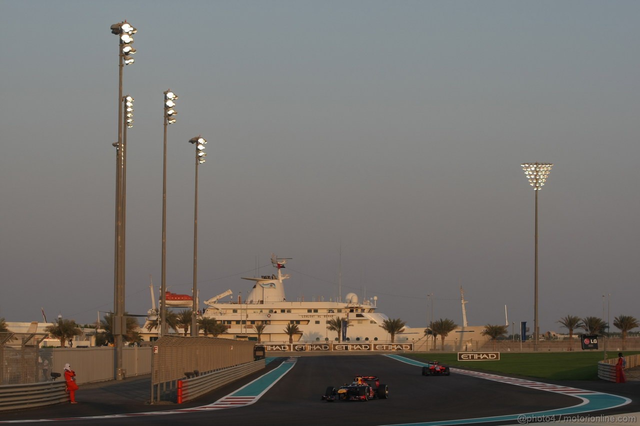 GP ABU DHABI, Prove Libere 2: Sebastian Vettel (GER) Red Bull Racing RB8