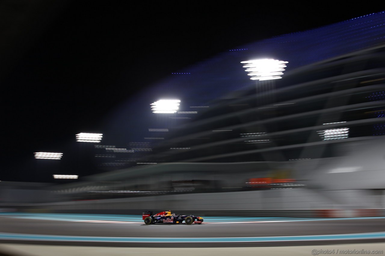 GP ABU DHABI, Prove Libere 2: Sebastian Vettel (GER) Red Bull Racing RB8