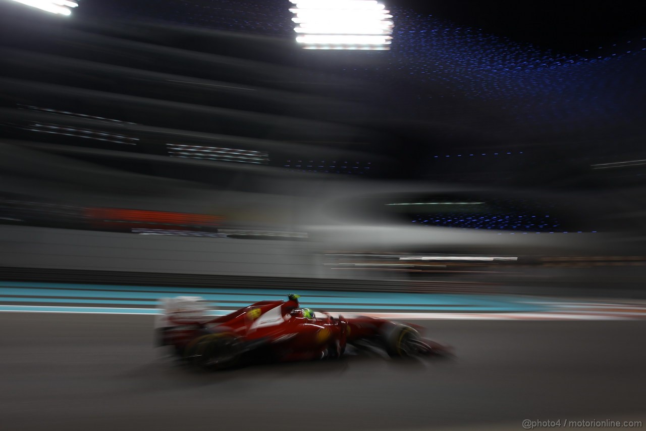GP ABU DHABI, Prove Libere 2: Felipe Massa (BRA) Ferrari F2012
