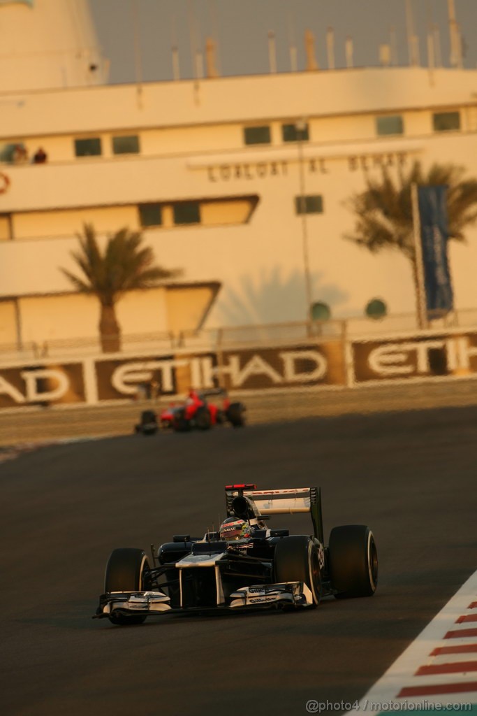 GP ABU DHABI, Prove Libere 2: Pastor Maldonado (VEN) Williams F1 Team FW34