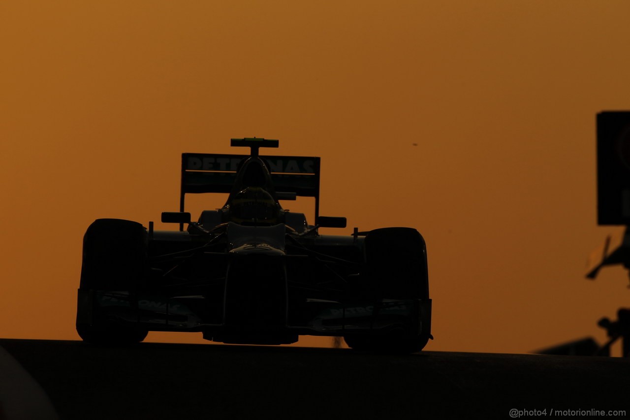 GP ABU DHABI, Prove Libere 2: Nico Rosberg (GER) Mercedes AMG F1 W03