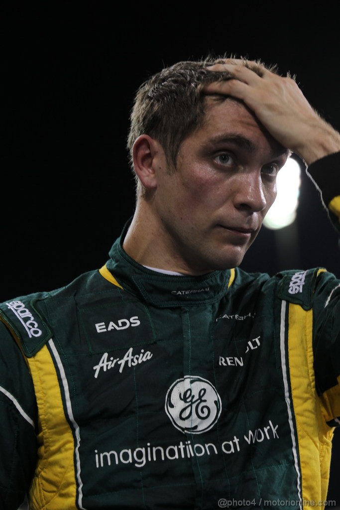 GP ABU DHABI, Prove Libere 2: Vitaly Petrov (RUS) Caterham F1 Team CT01