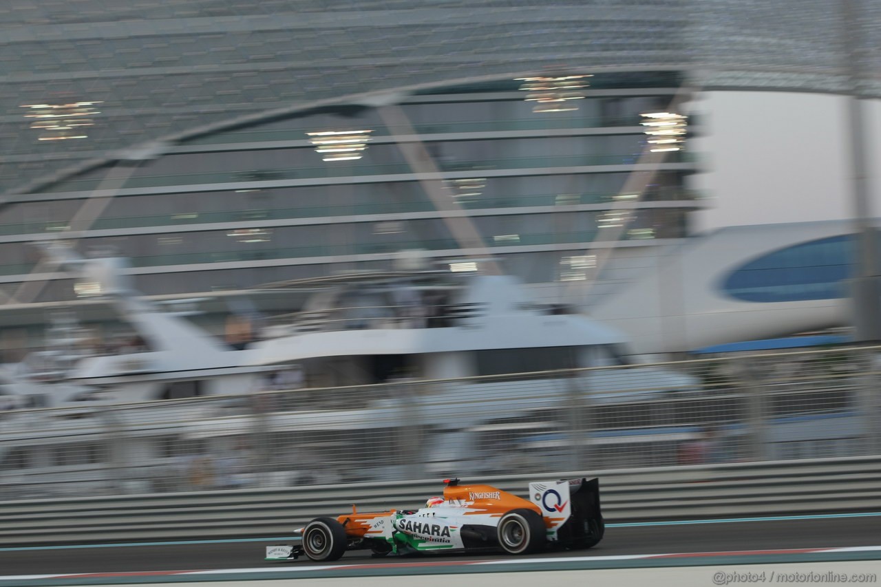 GP ABU DHABI, Prove Libere 2: Paul di Resta (GBR) Sahara Force India F1 Team VJM05