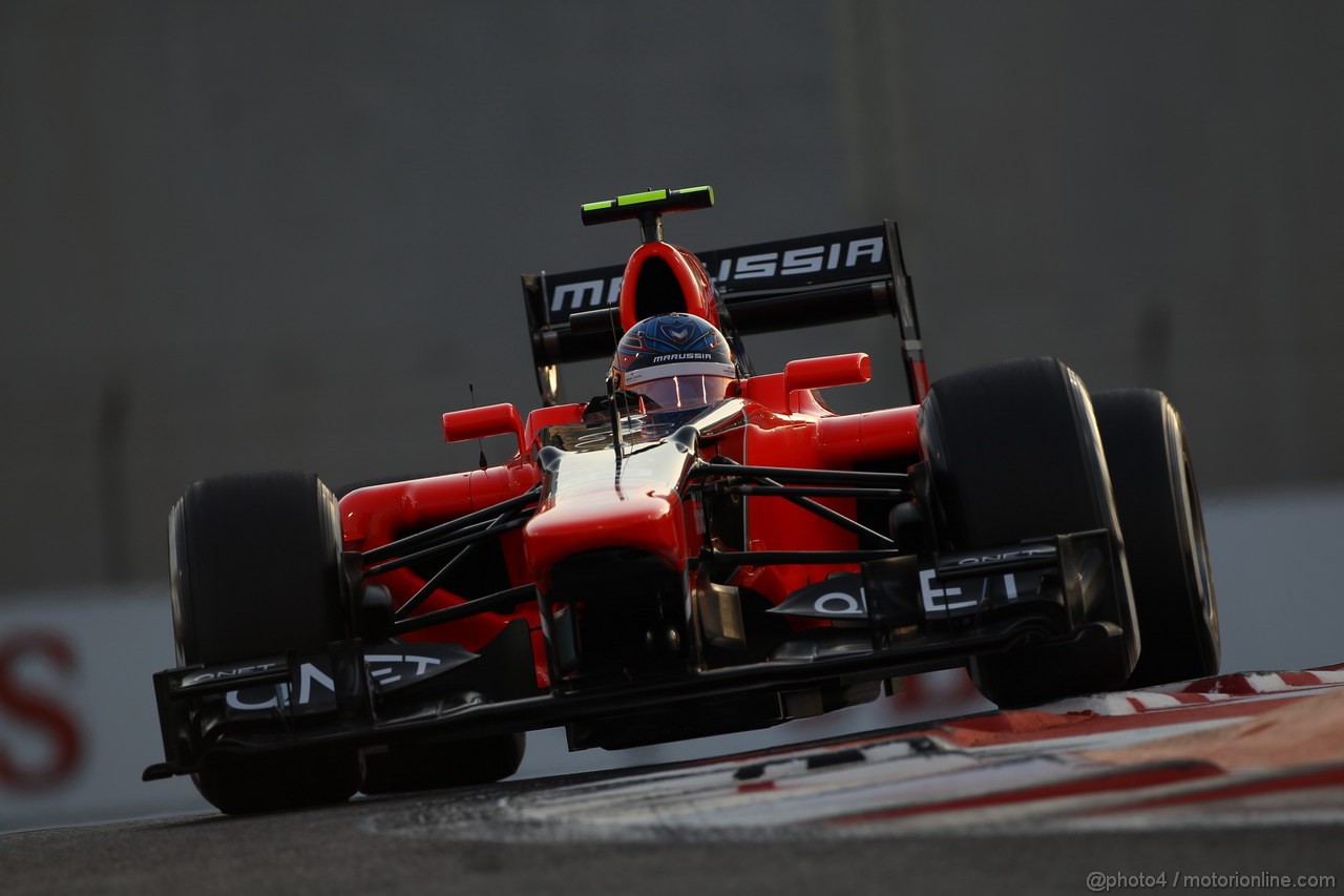 GP ABU DHABI, Prove Libere 2: Charles Pic (FRA) Marussia F1 Team MR01