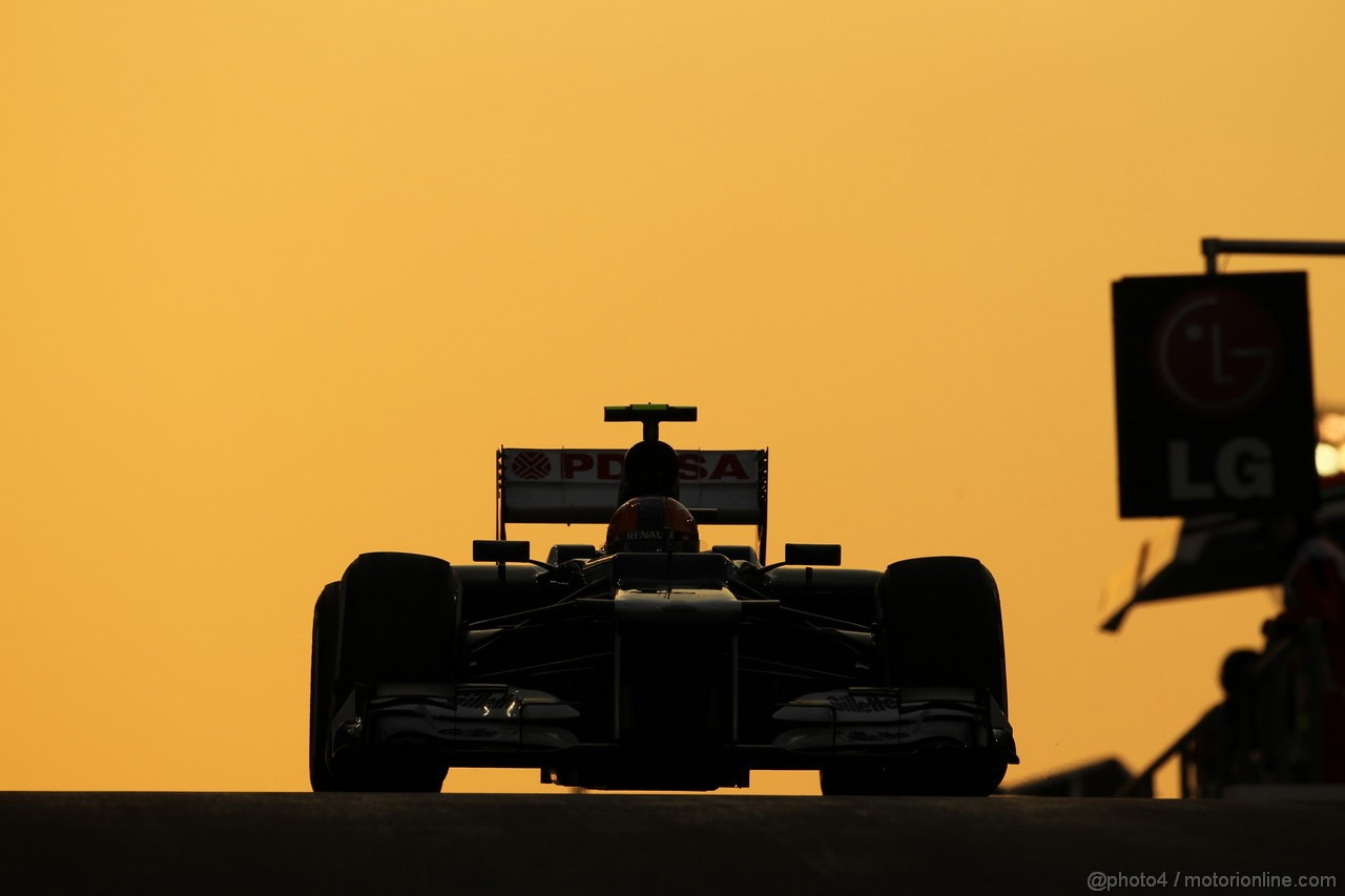 GP ABU DHABI, Prove Libere 2: Bruno Senna (BRA) Williams F1 Team FW34