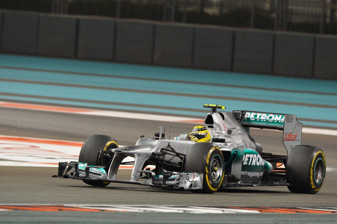 GP ABU DHABI, Prove Libere 2: Nico Rosberg (GER) Mercedes AMG F1 W03