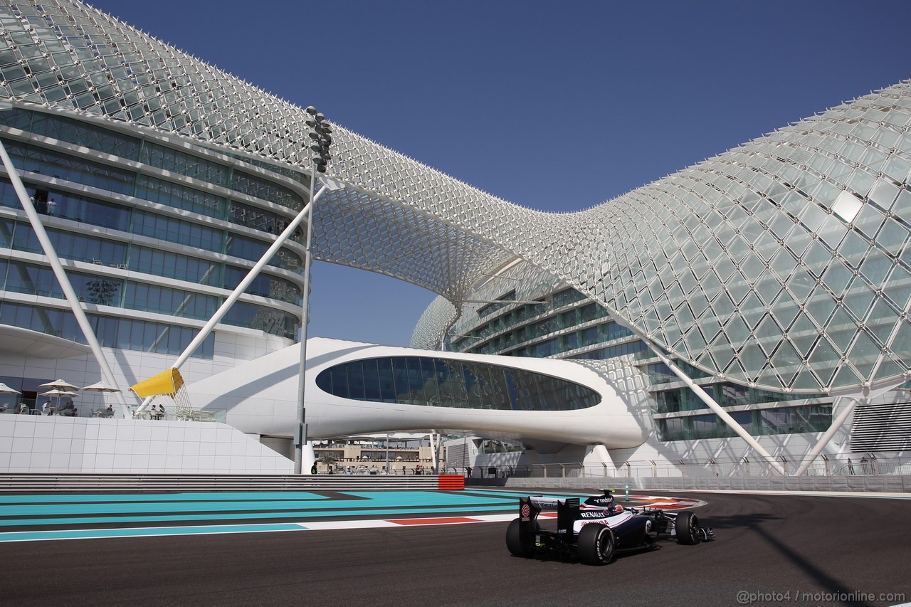 GP ABU DHABI, Prove Libere 1: Valtteri Bottas (FIN), Test Driver, Williams F1 Team