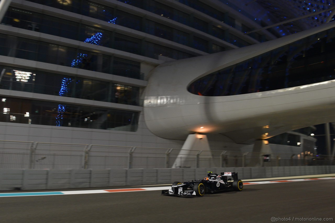 GP ABU DHABI, Prove Libere 2: Bruno Senna (BRA) Williams F1 Team FW34