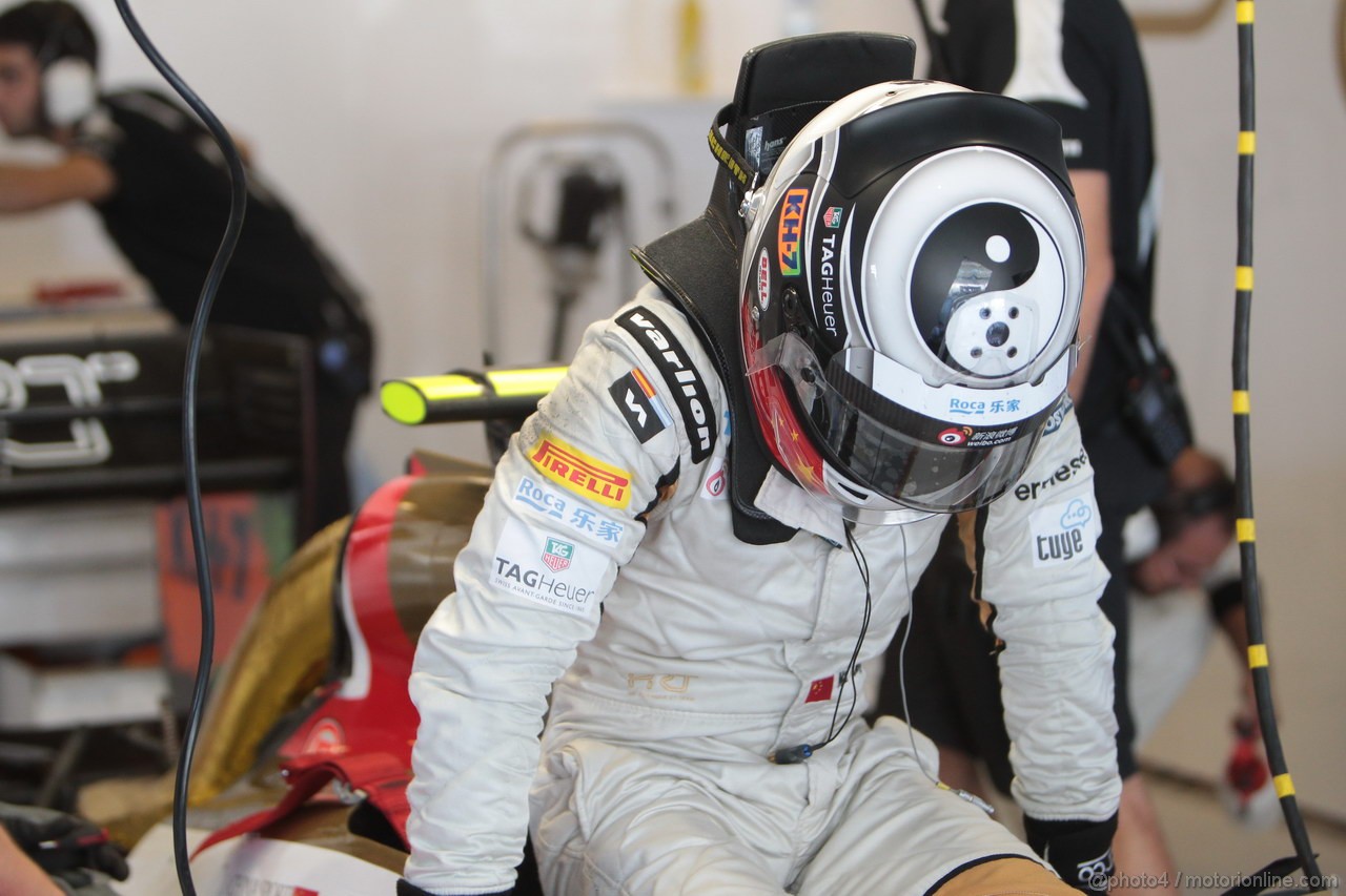 GP ABU DHABI, Prove Libere 1: Ma Qing Hua (CHN) Hispania Racing F1 Team (HRT) Test Driver