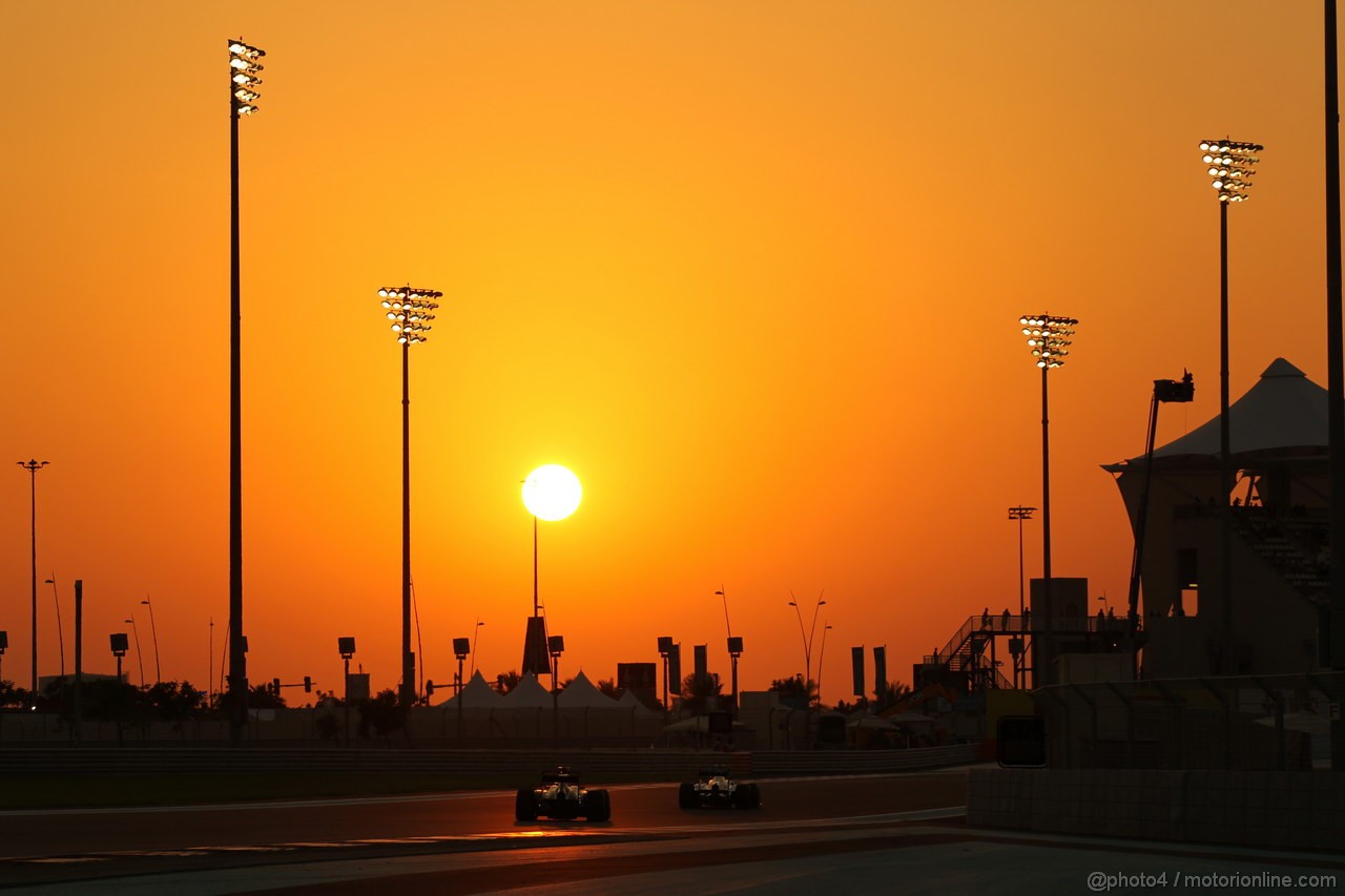 GP ABU DHABI, Prove Libere 2: Atmosphere