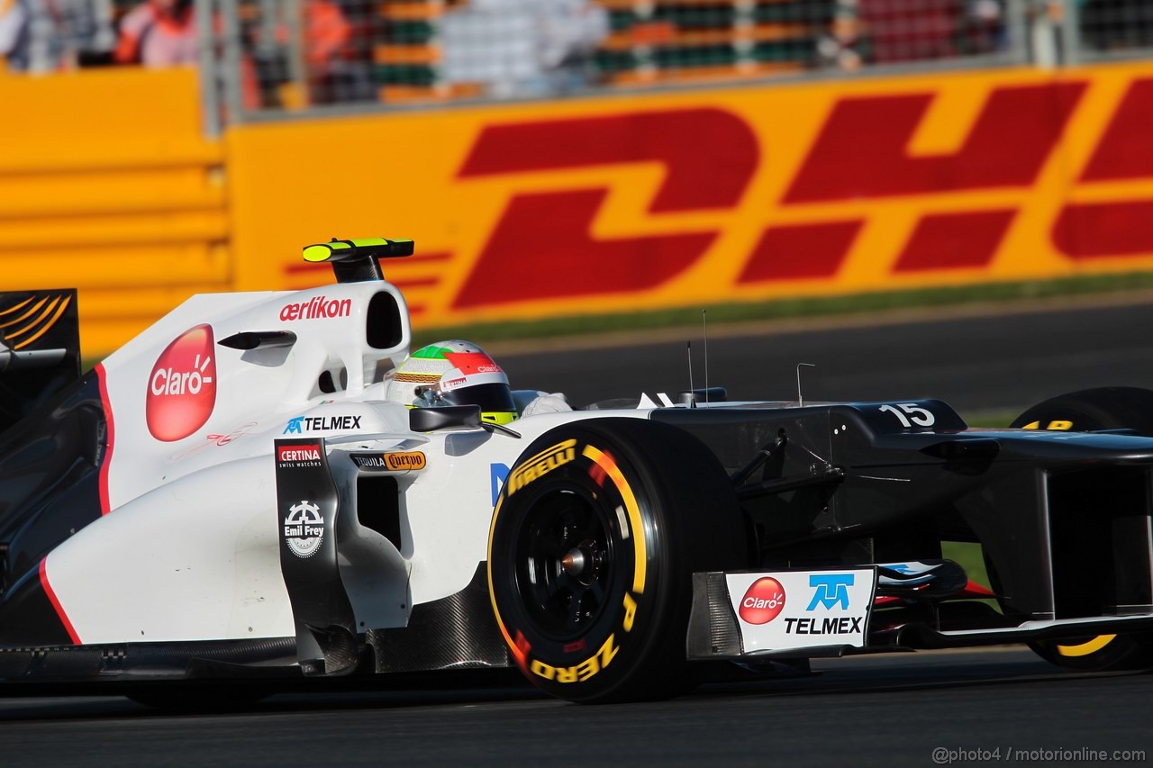 GP AUSTRALIA, Sergio Perez (MEX) Sauber F1 Team