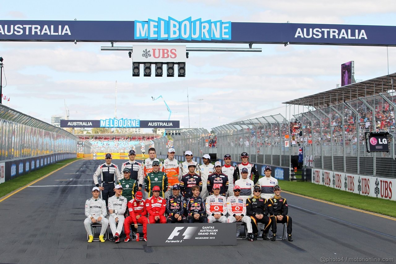 GP AUSTRALIA, Drivers Photograph