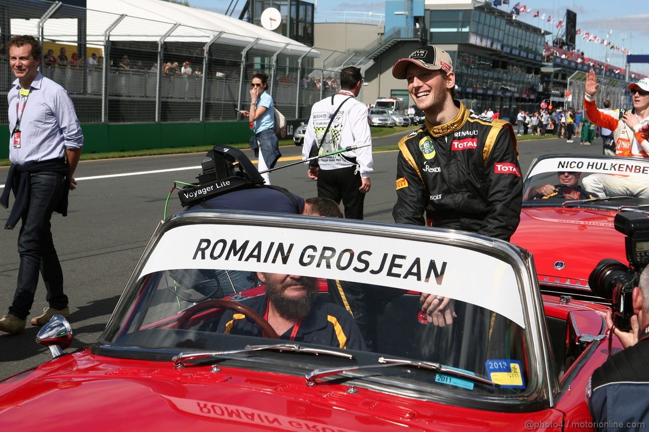 GP AUSTRALIA, Romain Grosjean (F) Lotus F1 Team