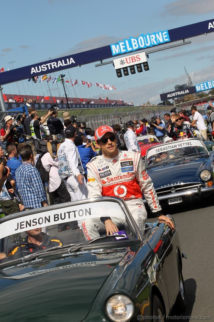 GP AUSTRALIA, Jenson Button (GBR) McLaren Mercedes