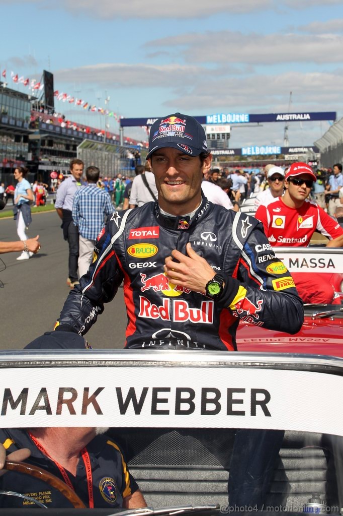 GP AUSTRALIA, Mark Webber (AUS) Red Bull Racing