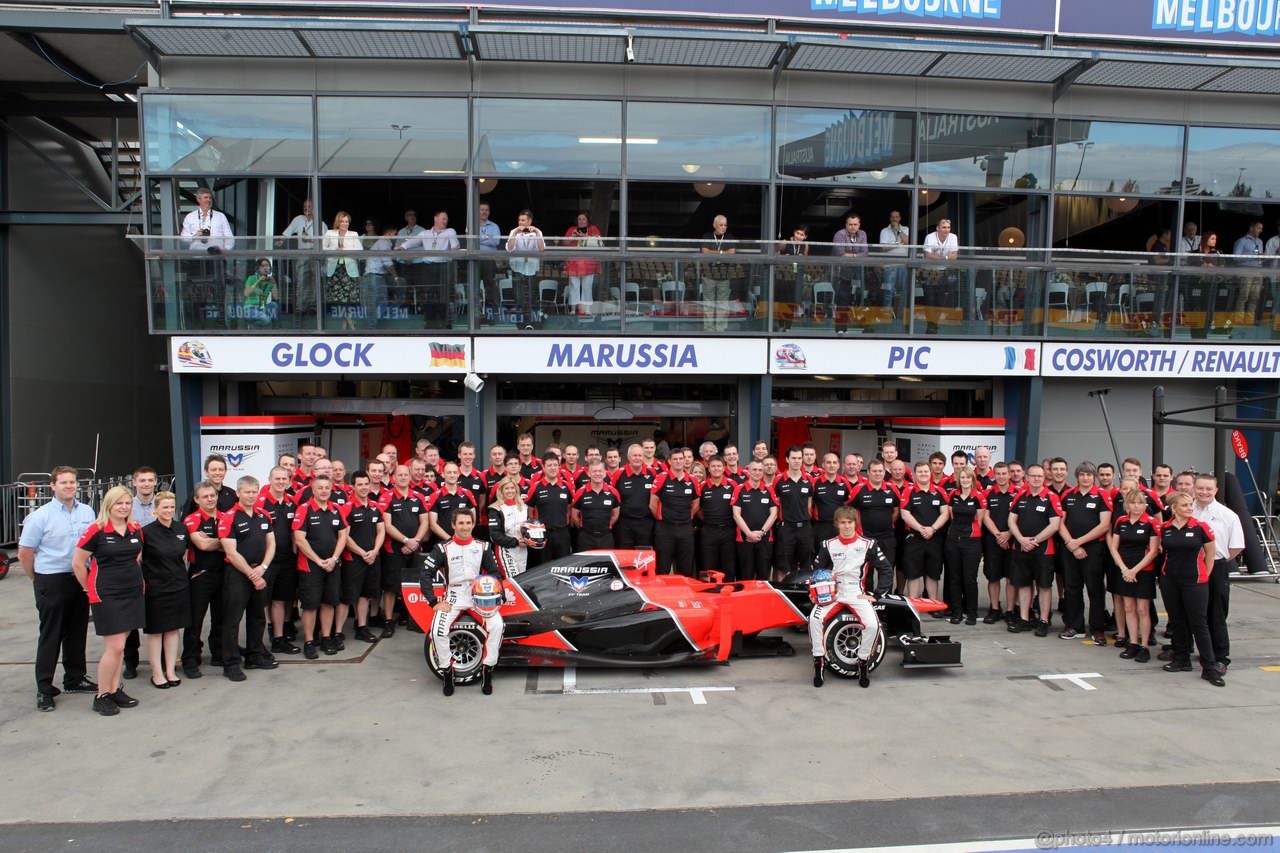 GP AUSTRALIA, Marussia F1 Team