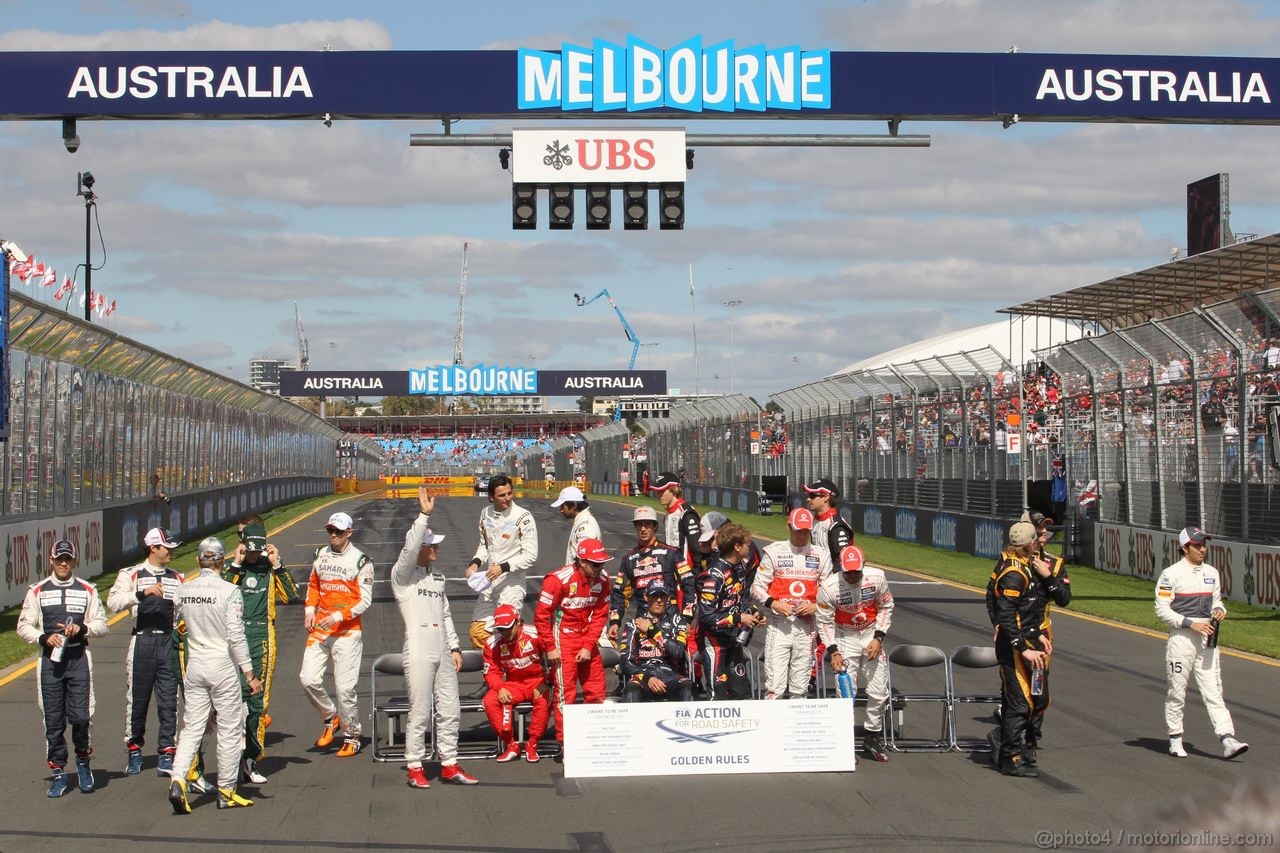 GP AUSTRALIA, Drivers Photograph