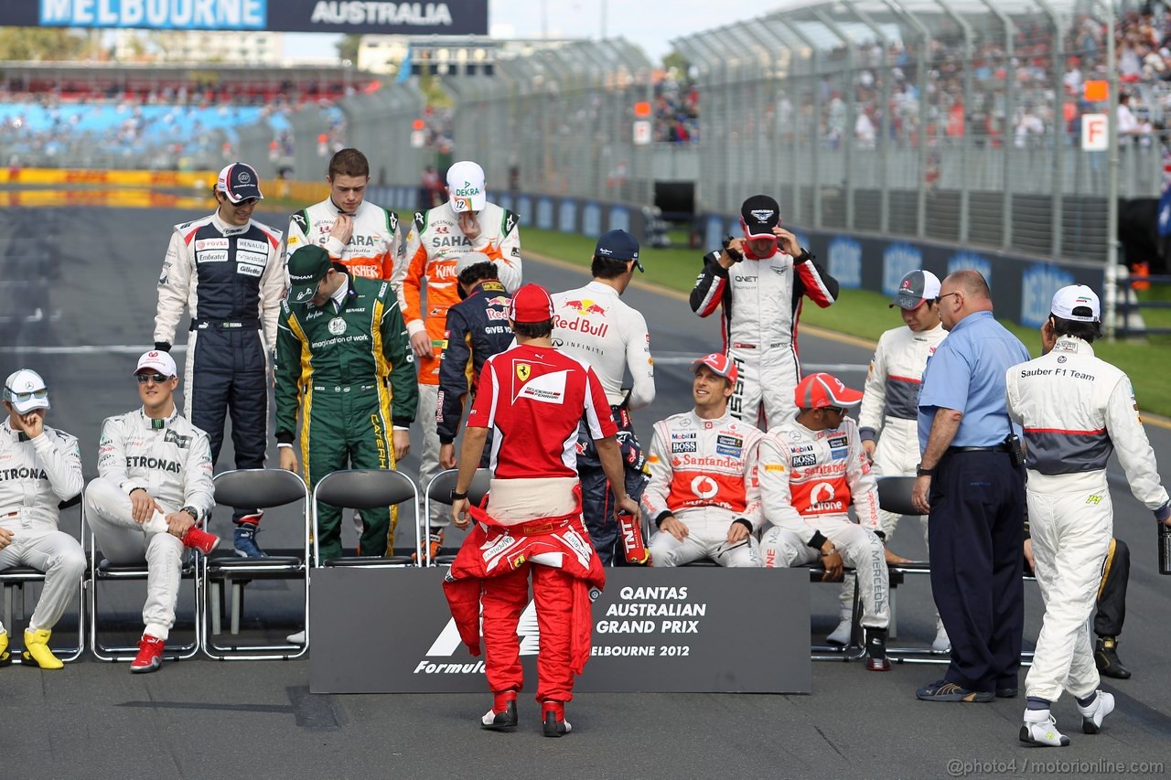 GP AUSTRALIA, Drivers Photograph