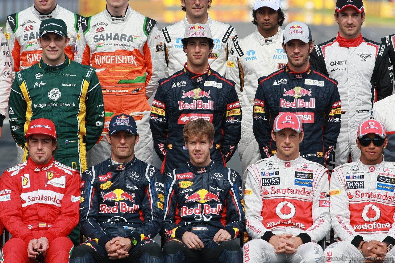 GP AUSTRALIA, Drivers Photograph