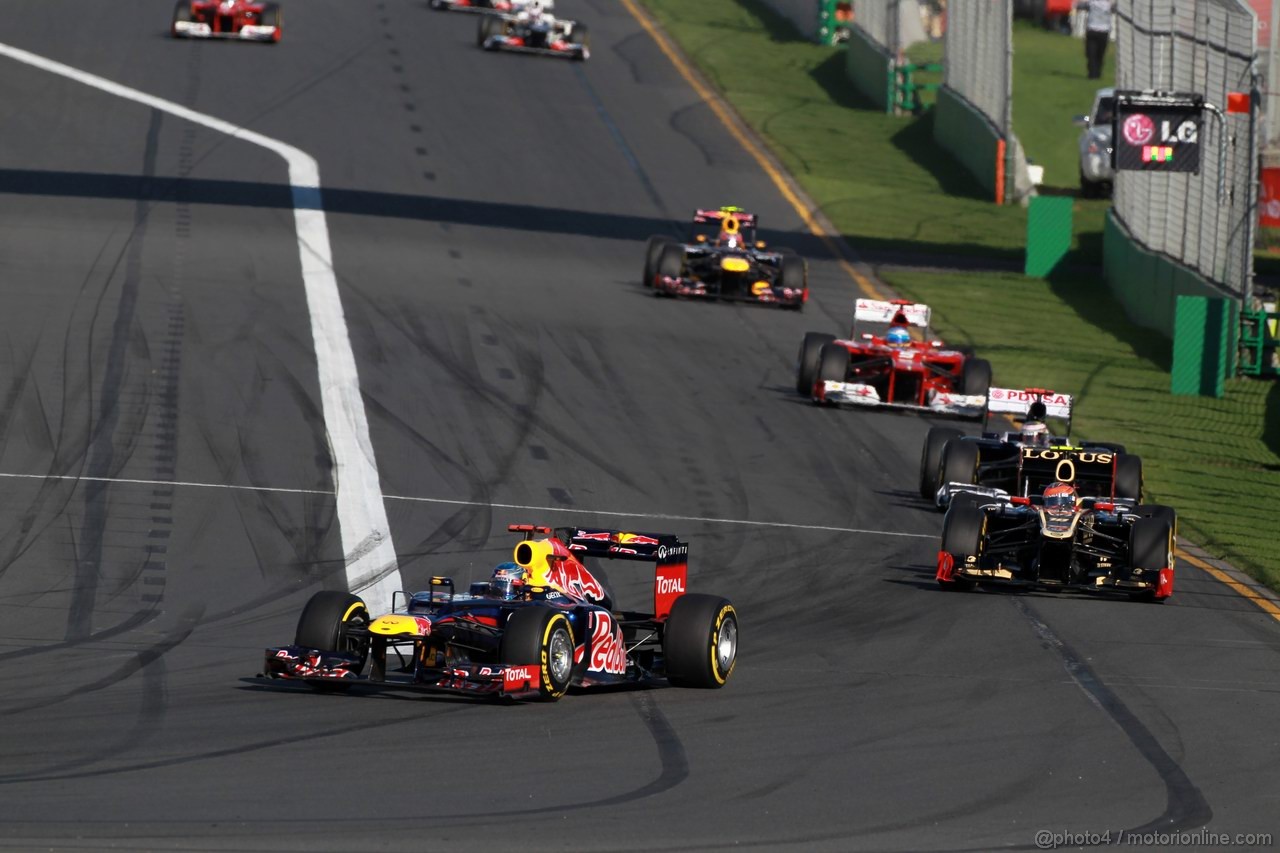 GP AUSTRALIA, Sebastian Vettel (GER) Red Bull Racing