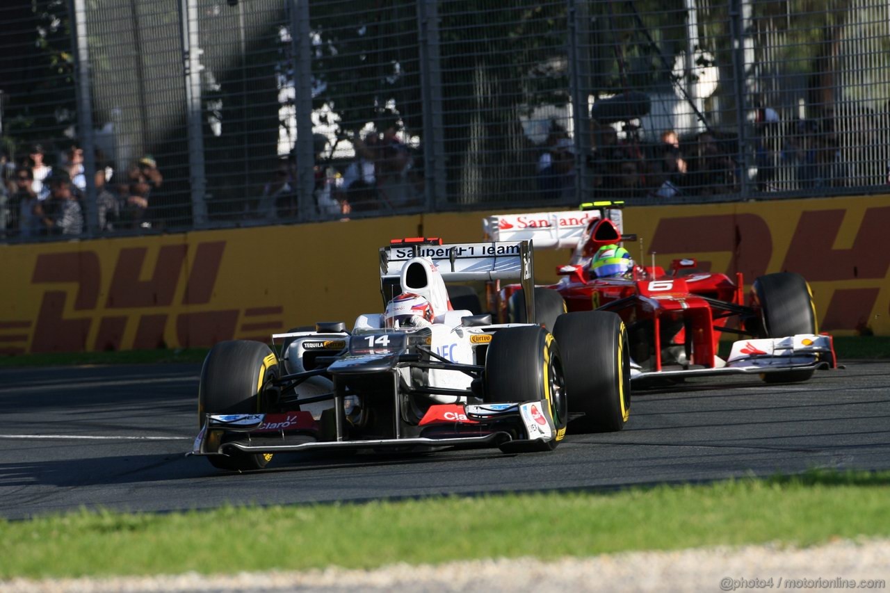 GP AUSTRALIA, Kamui Kobayashi (J) Sauber F1 Team